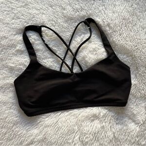 Lululemon black bra size 6